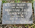 DANCKWERTS Mervynne Faith nee HOBSON 1925-199?