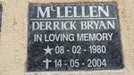 McLELLEN Derrick Bryan 1980-2004