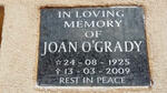 O'GRADY Joan 1925-2009