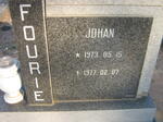 FOURIE Johan 1973-1977