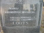 LOOTS Jacobus Johannes Petrus 1873-1955 & Alma Margaretha 1876-1956