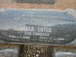 LUTGE Ella nee LOMBARD 1897-1958
