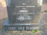 RENSBURG Andries, Janse van 1916-1958