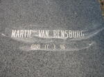 RENSBURG Martie, van -1996