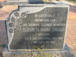 ZONDACH Elizabeth Maria nee MARE 1904-1960