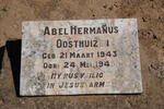 OOSTHUIZEN Abel Hermanus 1943-1945