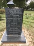 Mpumalanga, STANDERTON district, Val, British Anglo Boer War memorial