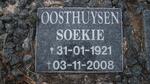 OOSTHUYSEN Soekie 1921-2008
