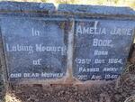 BODE Amelia Jane 1864-1948