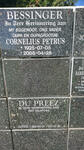 BESSINGER Cornelius Petrus 1925-2008 :: PREEZ Jannie, du 1958-2011