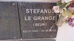 GRANGE Stefanus, le 1960-2018