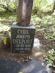 DELPORT Cyril Joseph 1949-2012