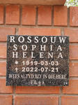 ROSSOUW Sophia Helena 1919-2022