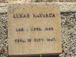 HAVENGA Lukas 1888-1967