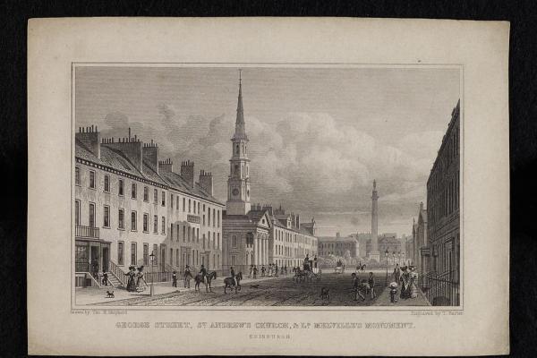 St.Andrew's Church, George Street c 1829