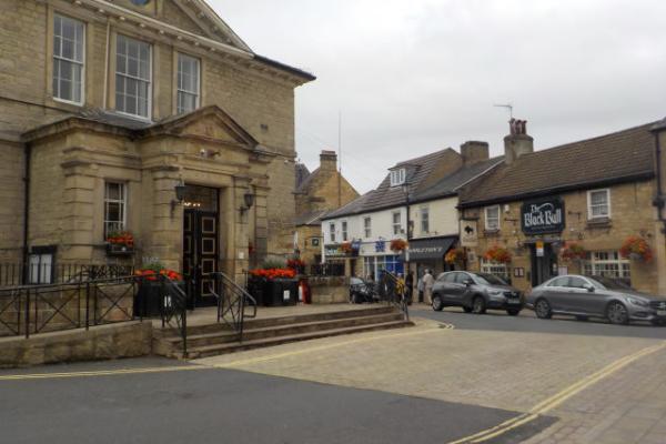 Wetherby, Town Hall and Black Bull Inn