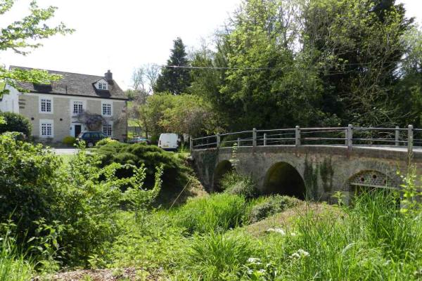 Leckhampstead, Bridge from Parish Churchyard