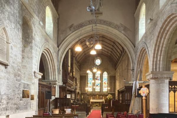 Mitford, St.Mary Magdalene Interior 1