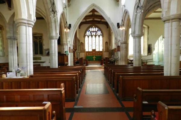 Great Missenden, St.Peter and St.Paul Church Interior 