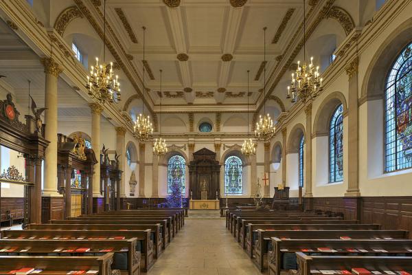 St.Lawrence Jewry Interior
