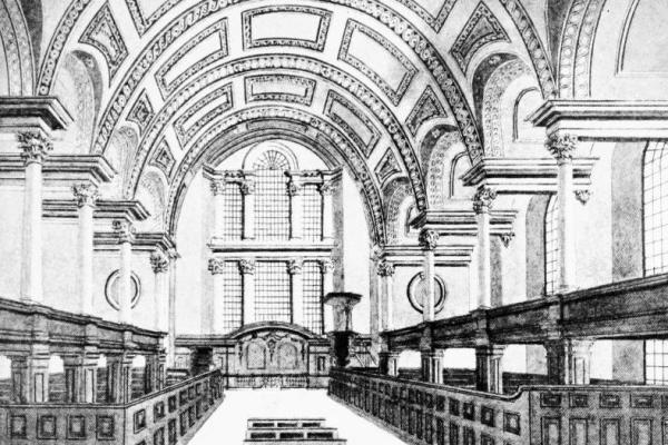 St.James, Piccadilly Interior (1806)