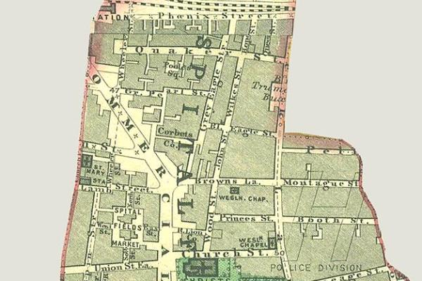 Spitalfields Map 1885