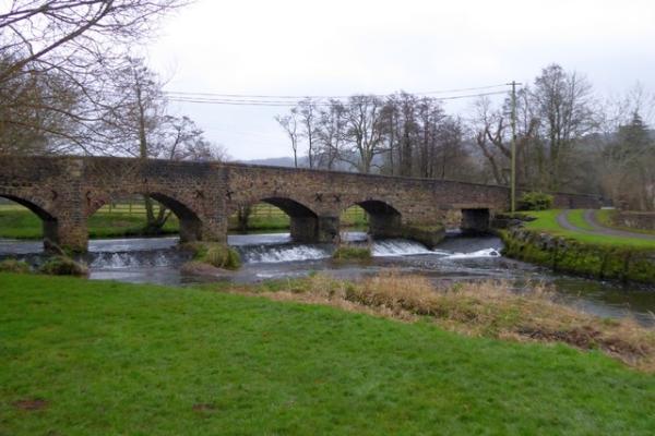 Culmstock, Old Bridge over River Culm