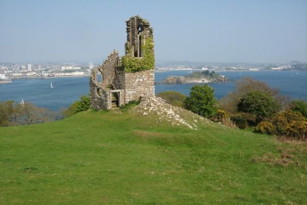 East Stonehouse from Mount Edgcumbe Folly