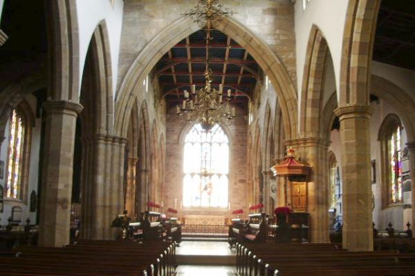 Lancaster, Priory Church of St.Mary Interior