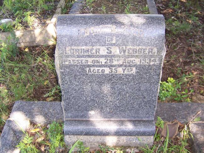 WEBBER Lorimer S. -1934