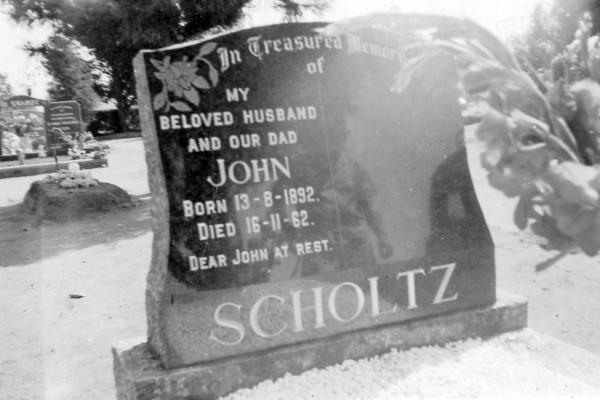 SCHOLTZ, Johannes Jacobus