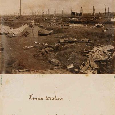 Conan Doyle getting out of the trenches