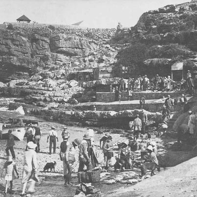 The old Hermanus Harbour 1925