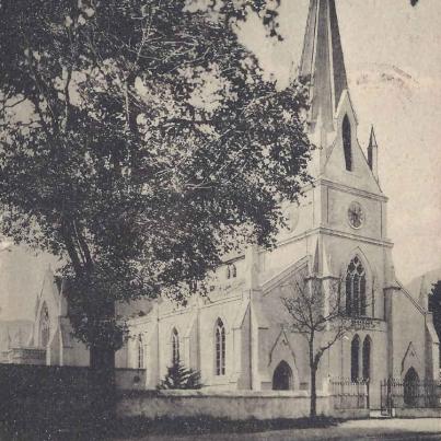 Dutch Reformed Church, Stellenbosch, postal cancellation 1912