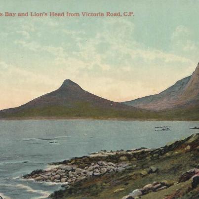 Camps Bay and Lion's Head from Victoria Road