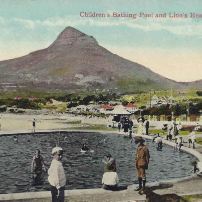 Children's bathing pool and Lion's Head, Camps Bay