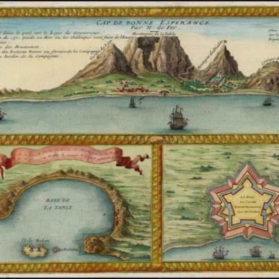 Cape Town, map fort