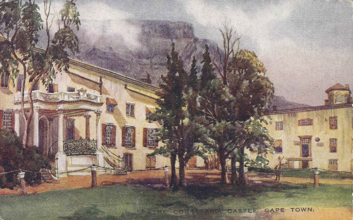The Courtyard Castle, Cape Town, hand dated 1926