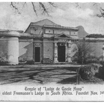 Temple of the Lodge de Goede Hoop