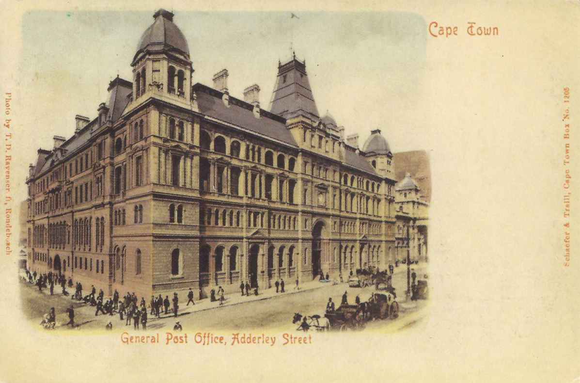 General Post Office Adderly Street, 1905