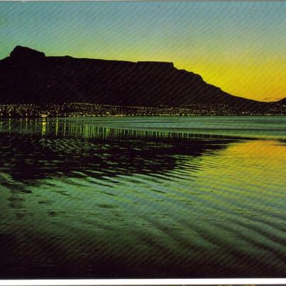 Cape Town, Table Mountain from Milnerton