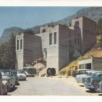 Cable Way lower station, hand dated 1956