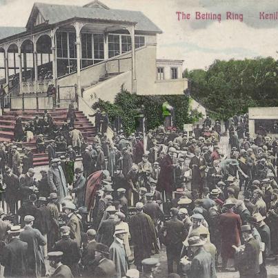 The Betting Ring, Kennilworth, Cape Town, postal cancellation 1905