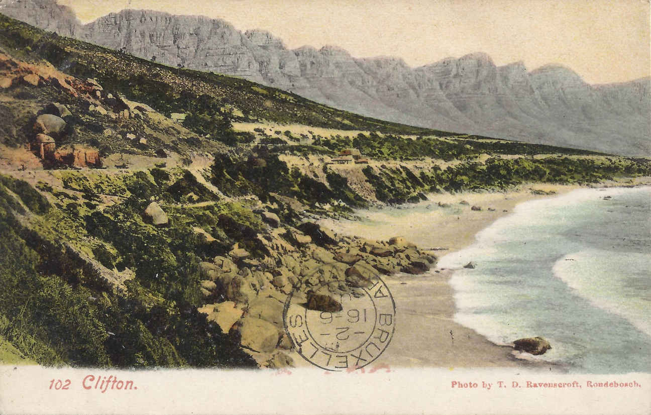 Clifton, postal cancellation 1907