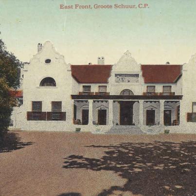 East Front, Groote Schuur