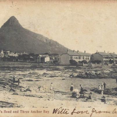Lion's Head and Three Anchor Bay, postal cancellation 1901