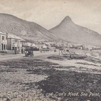 Three Anchor Bay and Lion's Head, Sea Point, Cape Colony