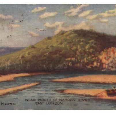 East London,  near mouth of Nahoon river