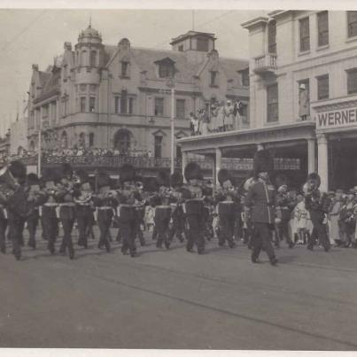 Photograph of Easter Monday Parade, East London, 1931