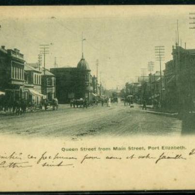 Port Elizabeth Queen Street from Main Street